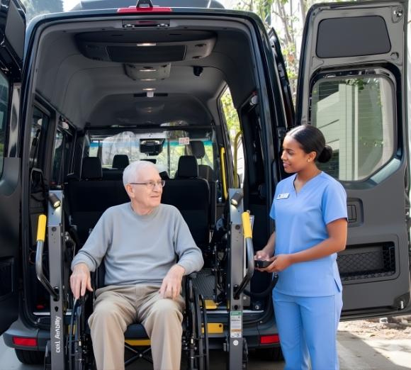 Helping Older Adults Reach Medical Care Safely, Comfortably, and With Dignity